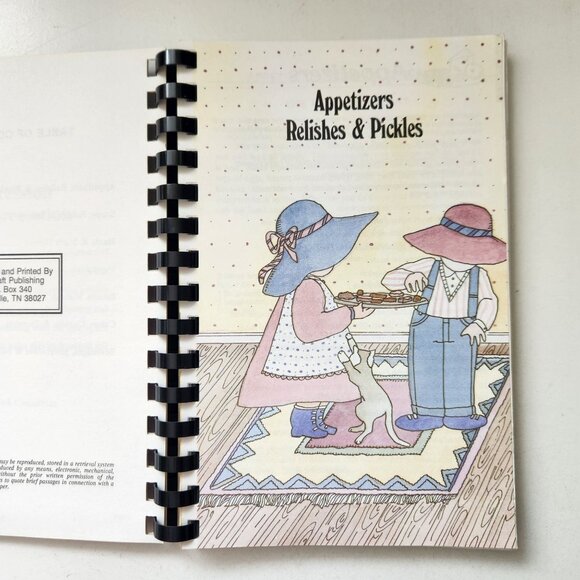 Heavenly Dishes Cookbook Young At Heart First Baptist Church Spiral-Bound - Picture 5 of 9